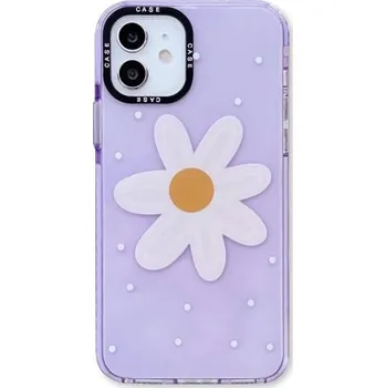 Pouzdro na mobilní telefon Průhledný kryt z měkkého plastu pro iPhone 11 Pro Max - kopretina