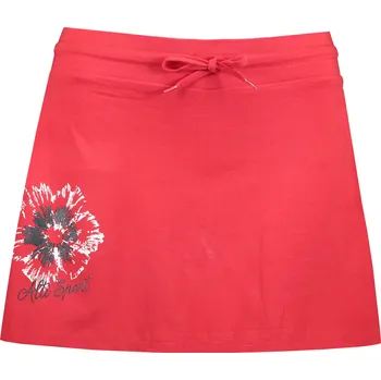 Dámská sukně Dámská sukně ALTISPORT ALW016604 ČERVENÁ S