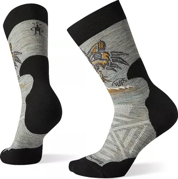 Dámské termo ponožky ponožky Smartwool Athlete Edition Hike Crew - Charcoal 34-37