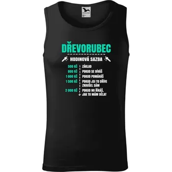 Pánské tílko Pánské tílko Malfini Core Hodinová sazba - dřevorubec