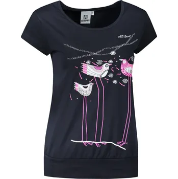 Dámská móda Dámské triko ALTISPORT CARRYOVER ALW043120 NÁMOŘNÍ MODRÁ/RŮŽOVÁ XS