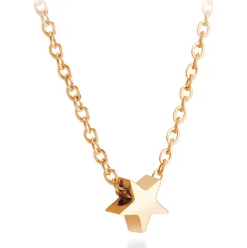 Řetízek BRUNOshop.cz Náhrdelník HVĚZDA ROSE GOLD