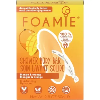 Foamie Shower Body Bar Tropic, Tuhá sprchová péče Foamie