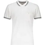 Pánské triko s límečkem funkční komfort JAMES NICHOLSON JN702 WHITE/BLACK S