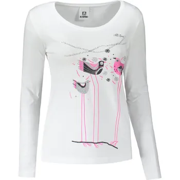 Dámské tričko Dámské triko s dlouhým rukávem ALTISPORT CARRYOVER ALW043169 BÍLÁ XXXL