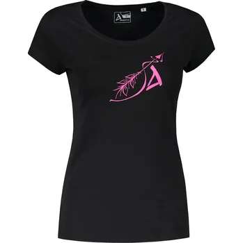 Dámské tričko Dámské triko ALTISPORT ALW030F61 ČERNORŮŽOVÁ S
