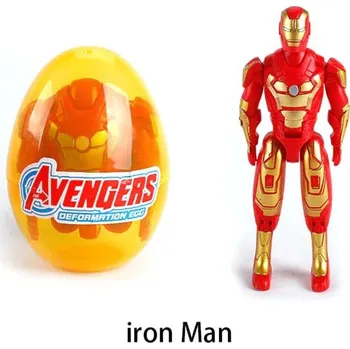 Figurka Marvel a DC Figurky Avengers ve vajíčku 8 cm Varianta: Iron man