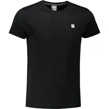 Pánské premium triko ALTISPORT CARRYOVER ALM065153 ČERNOBÍLÁ M