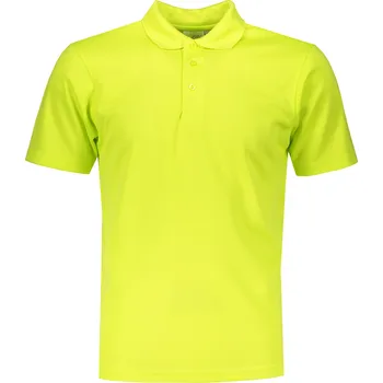 Pánské tričko Pánské triko s límečkem funkční classic JAMES NICHOLSON JN720 ACID YELLOW S