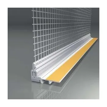 Stavební profil LIKOV LS2-30 PLUS, 2D Začišťovací okenní profil s perlinkou - 100 mm | Délka 2,4 m