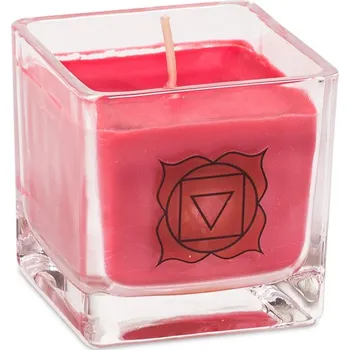 Svíčka Mani Bhadra Svíčka 1. čakra červená 260g