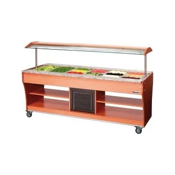 Bartscher 125.523 Bufetový vozík - studený - 6 x 1/1 GN