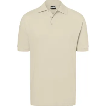 Pánské tričko Pánské triko s límečkem premium JAMES NICHOLSON JN070 STONE S