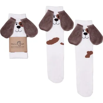 Mama's Feet Dětské podkolenky s pejskem Eared Animals Jasiek Velikost: 1-3 roky