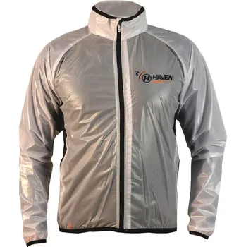 Cyklistická bunda Bunda HAVEN RAINSHIELD white/black