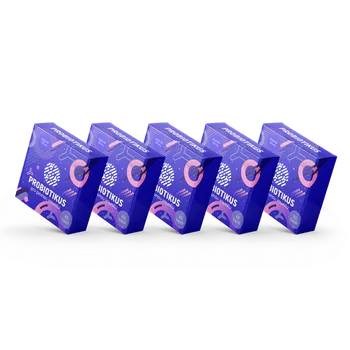 Probiotika a prebiotika v jednom - PROBIOTIKUS® - 5 x 60 kapslí