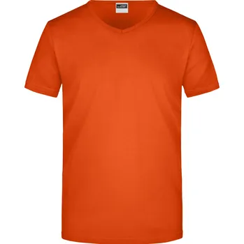 Pánské tričko Pánské triko JAMES NICHOLSON JN912 DARK ORANGE S