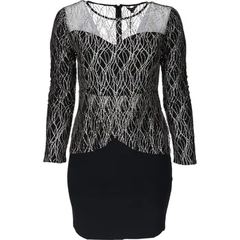 Dámské šaty BS207 šaty Ema Móda barva: zlatá, velikost: XXL