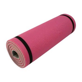 podložka na cvičení Aga Yoga podložka na cvičení 180 x 50 x 1,2 cm růžová