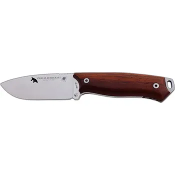 Pracovní nůž J&V ADVENTURE CHACAL BUSHCRAFT COCOBOLO, pevný nůž s pouzdrem 1380-CO