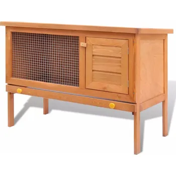 králíkárna vidaXL Zahradní králíkárna 1patrová 90 x 45 x 65,5 cm