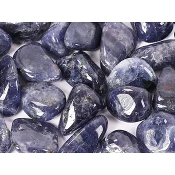 Drahý kámen Magieprirody.cz Tromlovaný kámen Iolit L velikost 30 - 40 mm - USA #96 Množství: 1ks