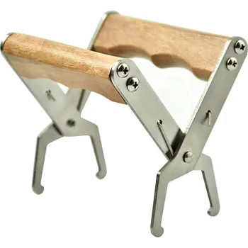 PROFI Kleště na rámky - Nerez/Dřevo (Úchopové kleště na včelí rámky)