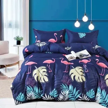 Povlečení Numberoplus Francouzské bavlněné povlečení modré - PLAMEŇÁK