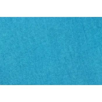 Prostěradlo Aaryans, PETRA Froté prostěradlo azurové 180x200 cm