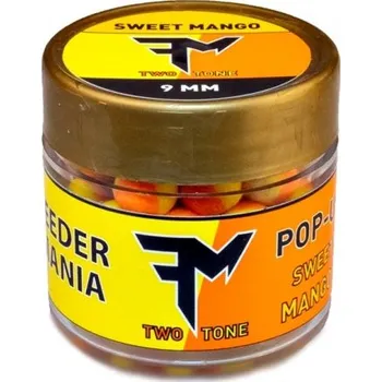 Boilies Feeder Mania Pop-Up Boilie Two Tone 9 mm Sweet Mango