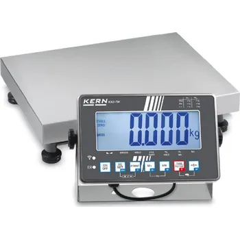 Průmyslová váha Plošinová váha Kern IXS 30K-2M do 30 kg, dvourozsahová, s možností úředního ověření