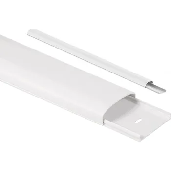 kabelová chránička Nástěnná bílá lišta na kabeláž 75cm Fiber Mounts M6C95