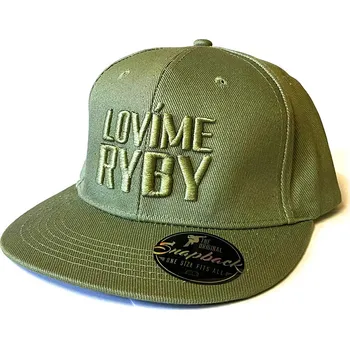 Kšiltovka Kšiltovka Lovíme ryby Khaki snapback