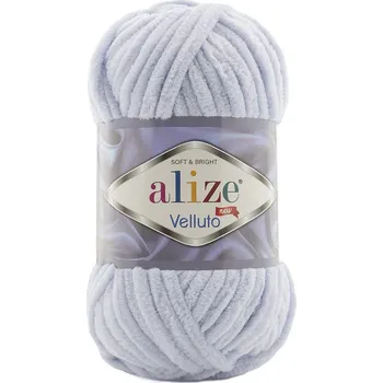 Příze Žinylková Příze Velluto - 416 odstíny šedé