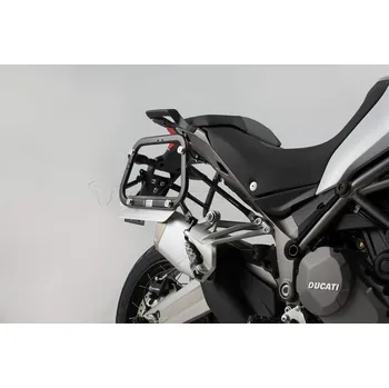 Zavazadlo na motocykl Ducati Multistrada 1200 Enduro (16-) - sada bočních kufrů TRAX Adventure 37 l. s nosičem - černé KFT.22.114.70000/B