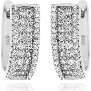 Náušnice Zlatnictví U Kostela Stříbrné dámské náušnice se zirkony 182 561910351