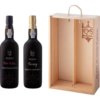 Víno Quinta de Santa Eufemia Dárkové balení portských vín Ruby a Tawny (2ks) 0,75 l