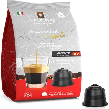 Dolce Gusto kapsle Lollo Caffé Argento Espresso 16ks