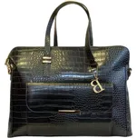 Pracovní kabelka Bulaggi kroko černá 30426.10 black