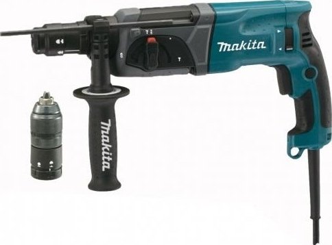 Makita HR2470T kombinované kladivo s výměnným sklíčidlem 2,4J 780W