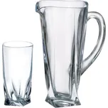 Crystalite Bohemia Quadro set džbán + 6…