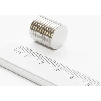 Dekorativní magnet orodian.cz Neodymový magnet válec 14×1,5 mm Zn - N35