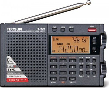 Tecsun PL-330, přehledový přijímač