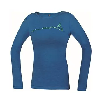 Dámské tričko Triko DIRECT ALPINE Women Furry LS Barva: Petrol, Velikost: XL