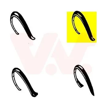 Blatník karosérie Rozšíření, blatník VAN WEZEL 5813522