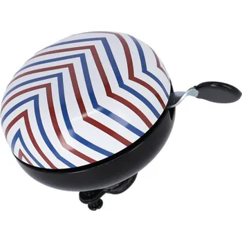 Zvonek na kolo Zvonek XLC DD-M09 Mingun 83mm pruhy trikolora