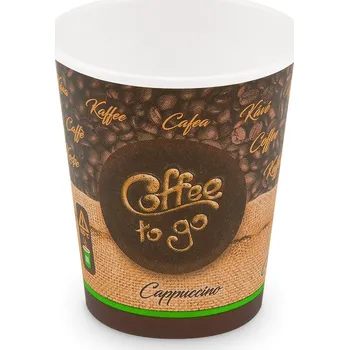 Jednorázové nádobí Papírový kelímek Coffee to go 280 ml / 50 ks WIM73282