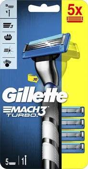 Holítko Gillette Mach3 3D Turbo Barcelona + 5 hlavic