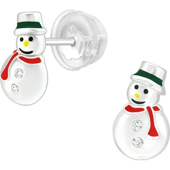 Náušnice Olivie Stříbrné náušnice SNĚHULÁK 5423 Ag 925; ≤0,95 g.