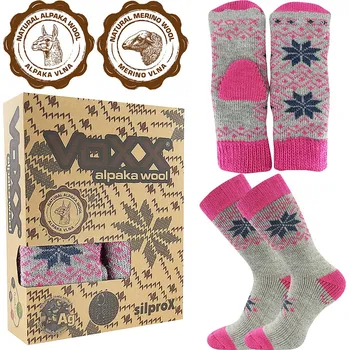 Pánské termoprádlo ALTA SET vlněné merino ponožky + palčáky VoXX (VoXX ponožky Alta set)